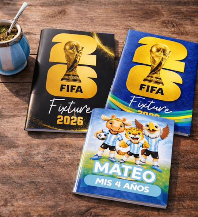 +10 fixtures del mundial (Editables en canva)